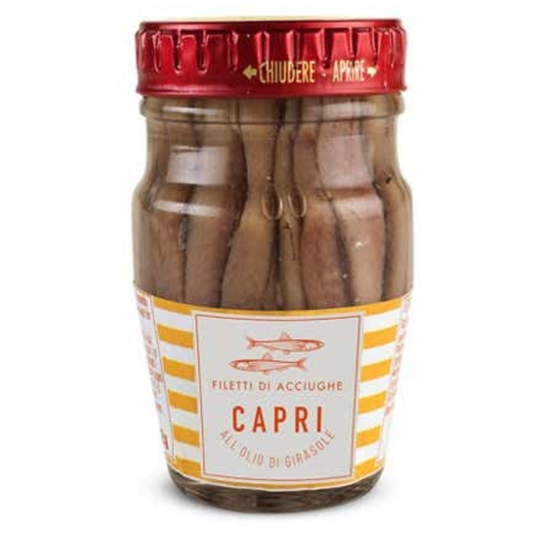 Capri Ančovičky filety ve slunečnicovém oleji