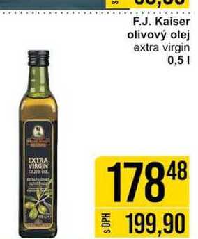 F.J. Kaiser olivový olej extra virgin 0,5