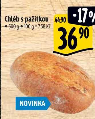 Chléb s pažitkou  500 g