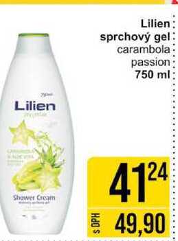 Lilien sprchový gel carambola passion 750 ml