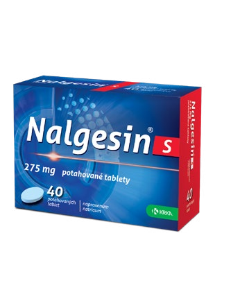 Nalgesin® S 275 mg 40 potahovaných tablet
