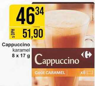 Cappuccino karamel 8 x 17 g