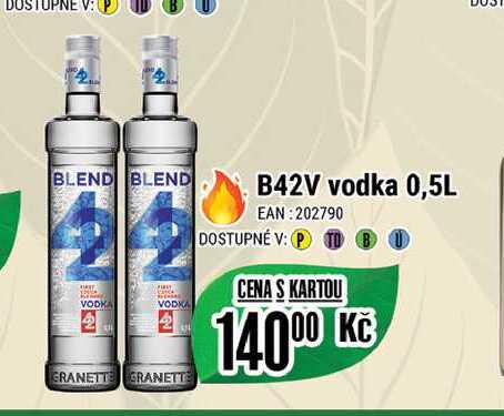 B42V vodka 0,5L 