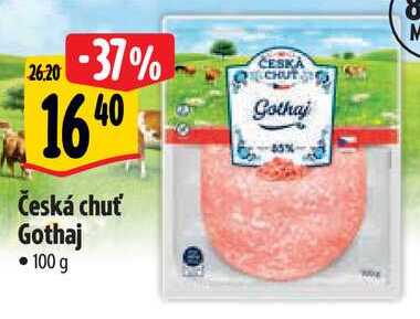 Česká chuť Gothaj, 100 g 
