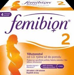 Femibion® 2 Těhotenství 28 tablet + 28 tobolek