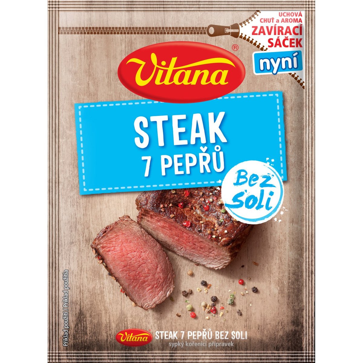 Vitana Steak 7 pepřů bez soli