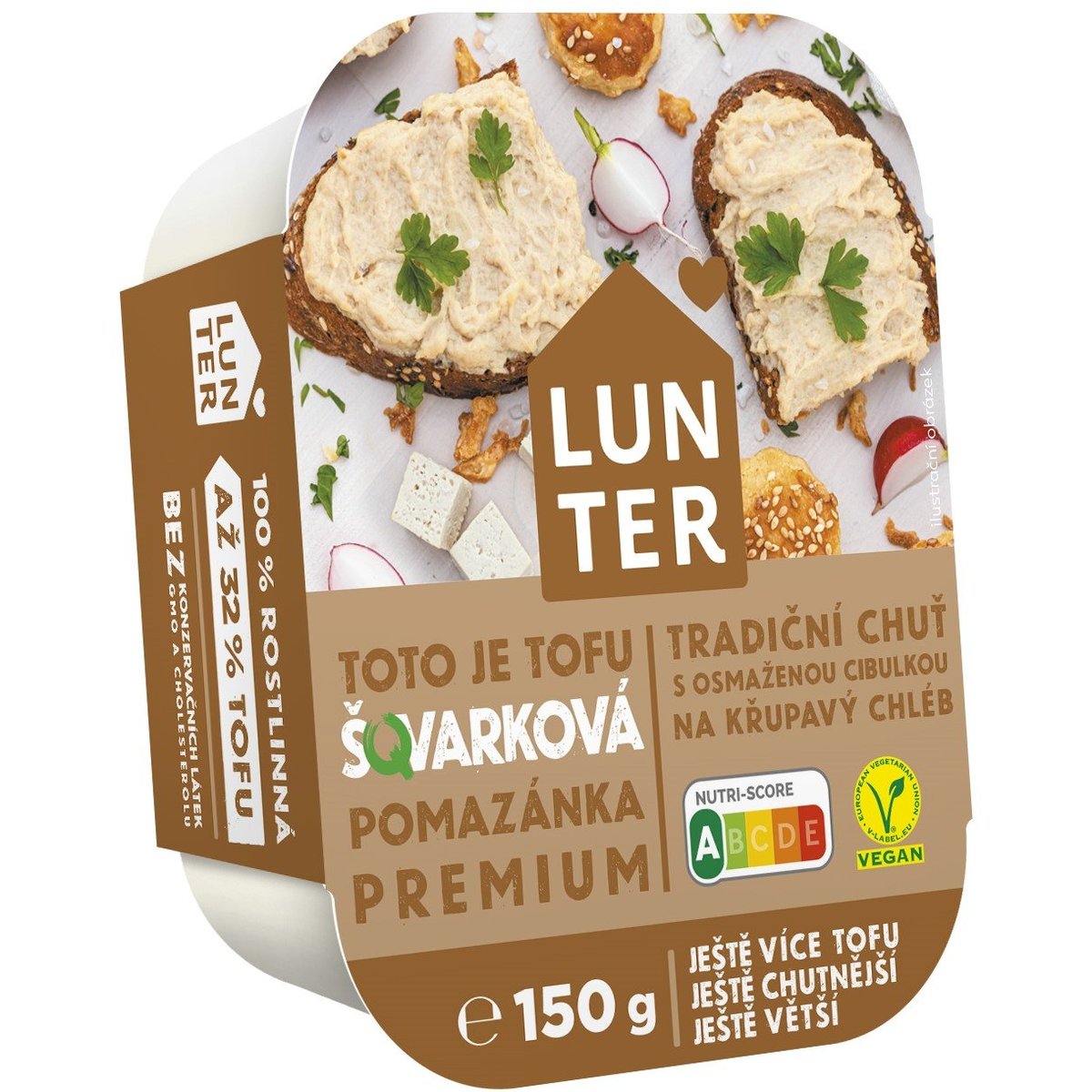 Lunter Šqvarková rostlinná pomazánka Premium