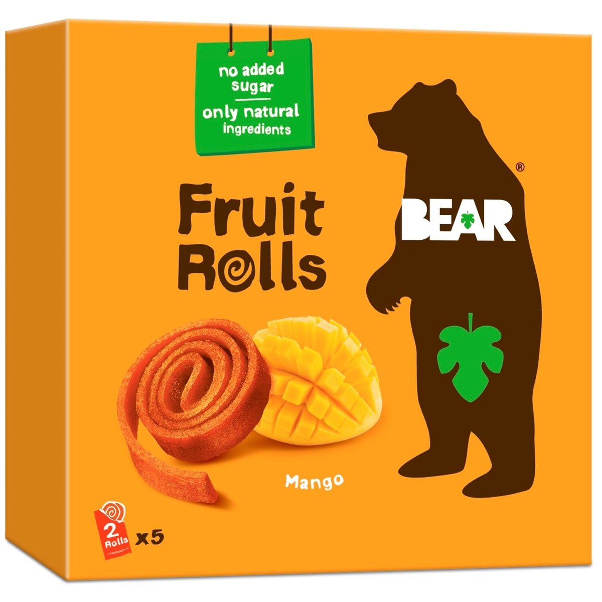 Bear Ovocné rolované plátky mango 5×20g