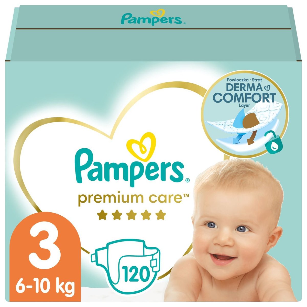 Pampers Premium care jednorázové plenky 3 (6–10 kg)