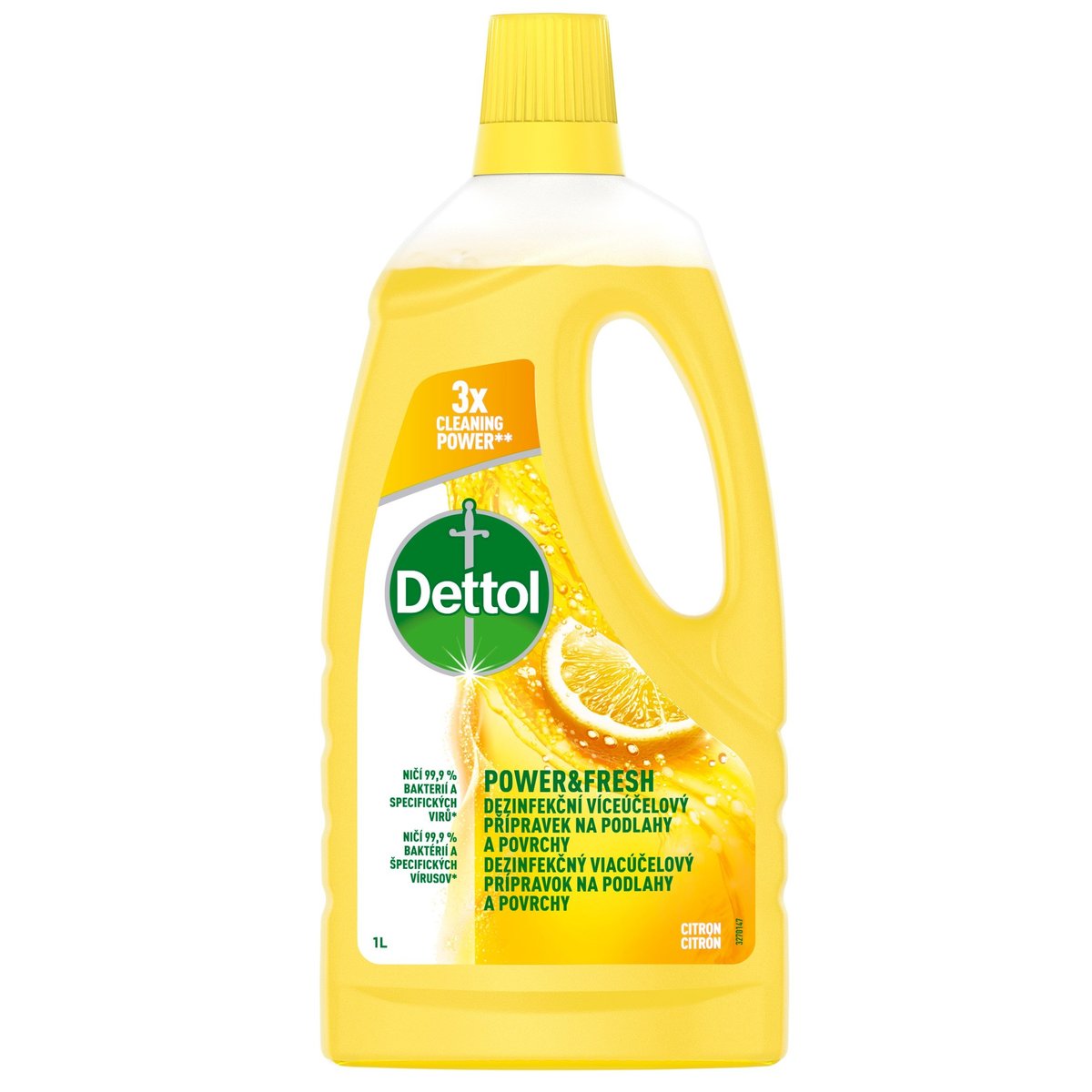 Dettol Dezinfekční víceúčelový přípravek na podlahy a povrchy – citron
