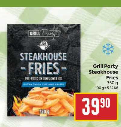 Grill Party Steakhouse Fries 750 g 