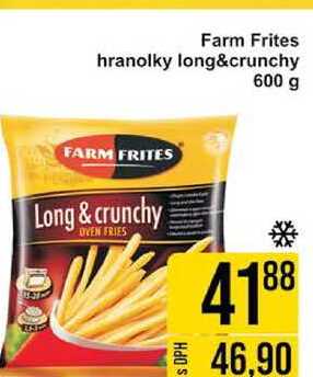 Farm Frites hranolky long&crunchy 600 g