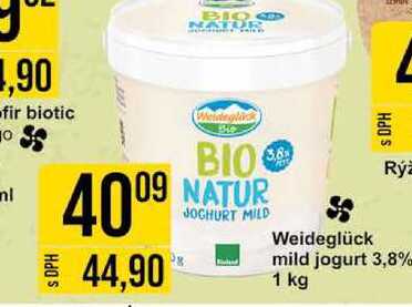 Weideglück mild jogurt 3,8% 1 kg 