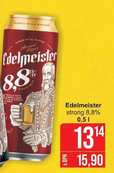 Edelmeister strong 8,8% 0,5l
