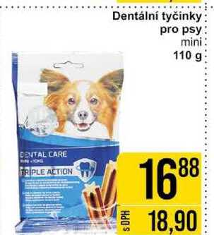 Dentální tyčinky pro psy mini 110 g