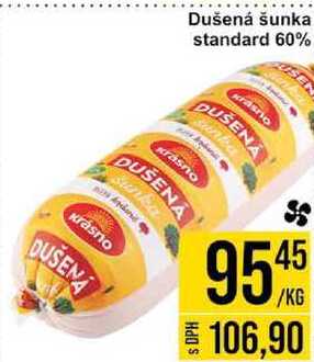 Dušená šunka standard 60% 1kg
