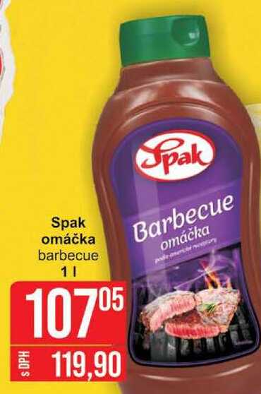 Spak Barbecue omáčka 1l