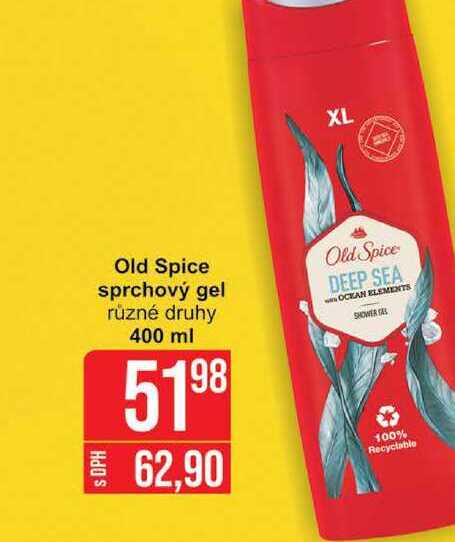 Old Spice různé druhy 400 ml 