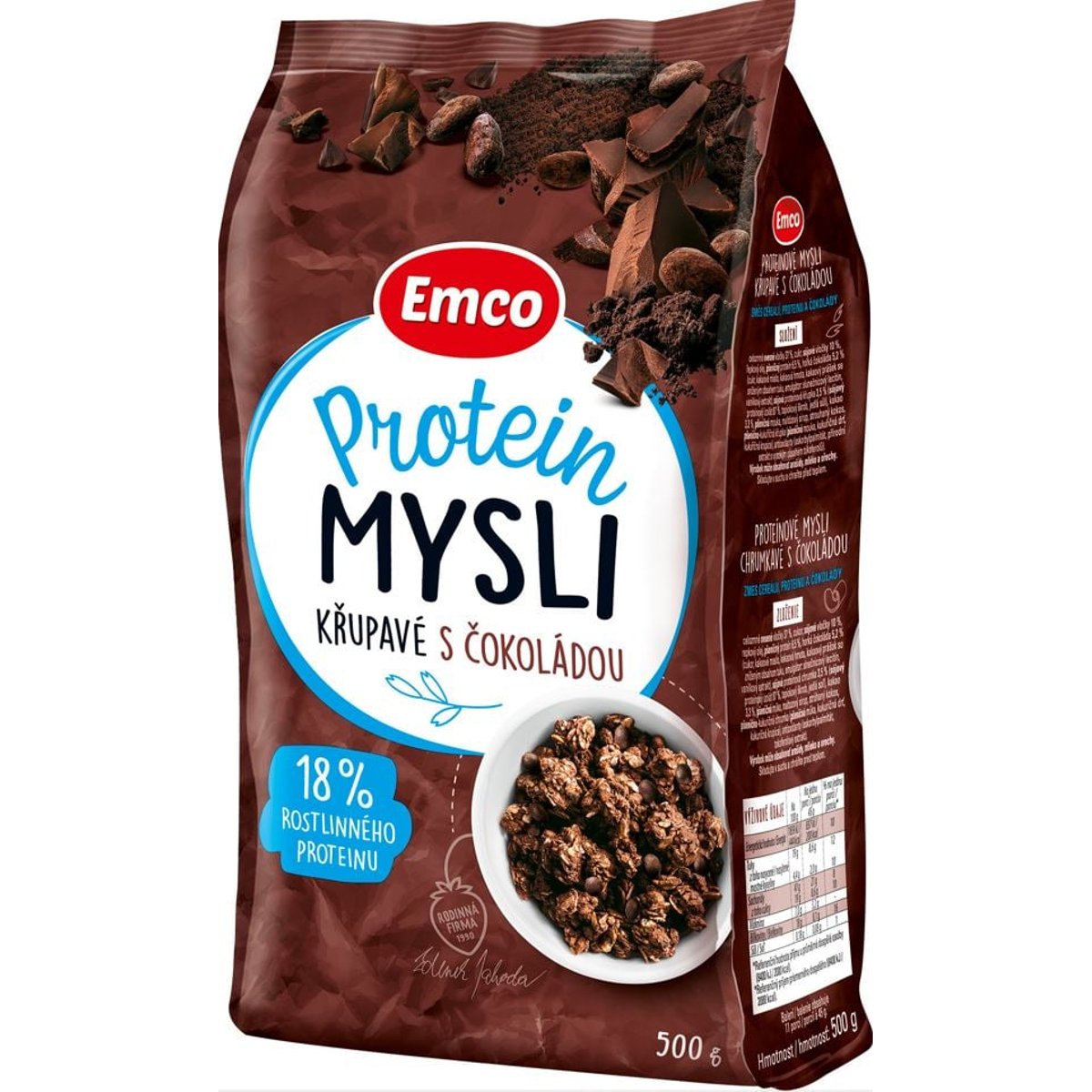 Emco protein mysli s čokoládou