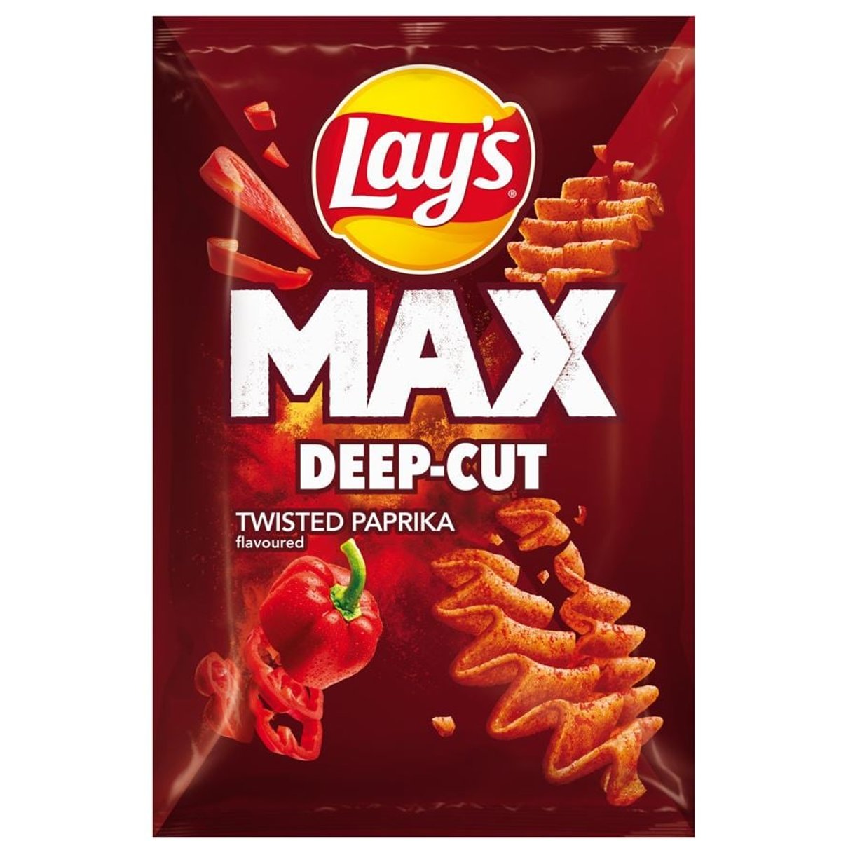 Lay's Max Deep-Cut s příchutí papriky