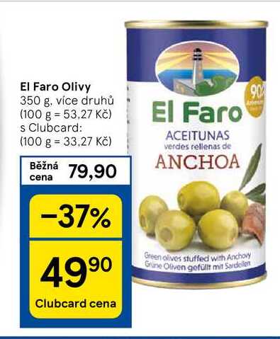 El Faro Olivy, 350 g