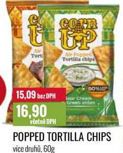 POPPED TORTILLA CHIPS 60g 