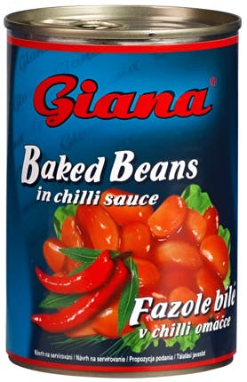 Giana Fazole bílé v chilli omáčce