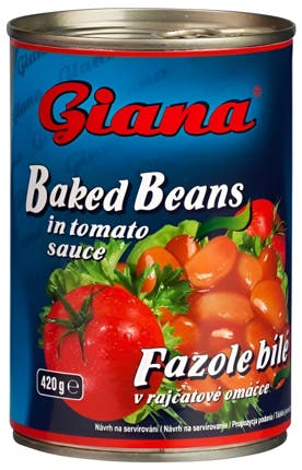 Giana Fazole bílé v rajčatové omáčce