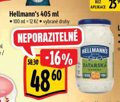   Hellmann's 405 ml 