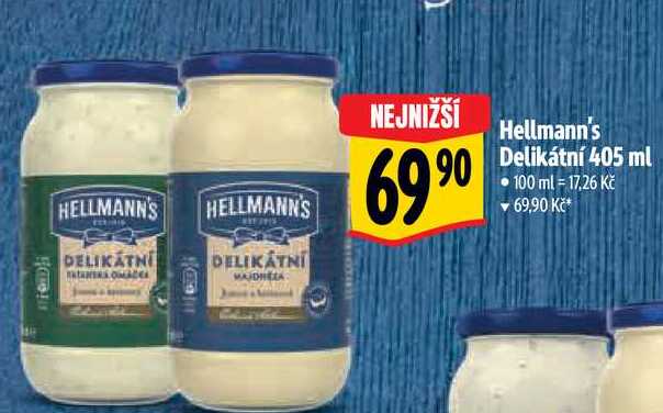  Hellmann's  Delikátní 405 ml 