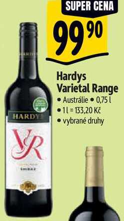 Hardys Varietal Range, 0,75 l
