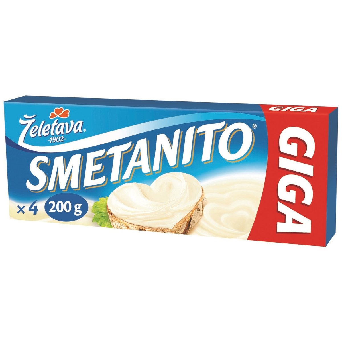 Smetanito Smetanové giga tavený sýr