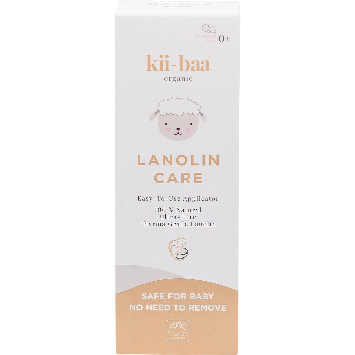 Kii-baa Organic Lanolin care ultračistá 100% lanolinová mast 0+