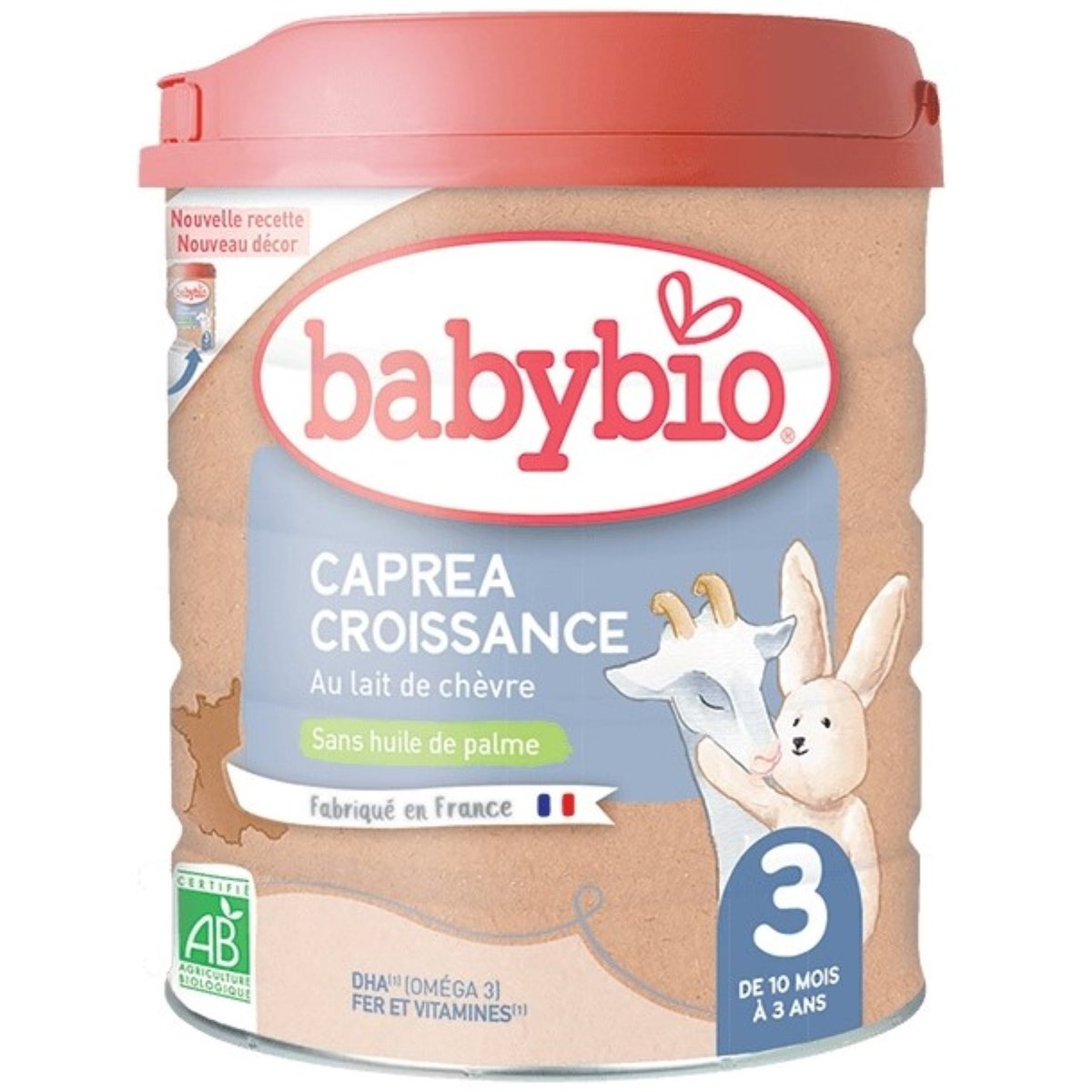 Babybio BIO Batolecí kozí kojenecké mléko 3 Caprea