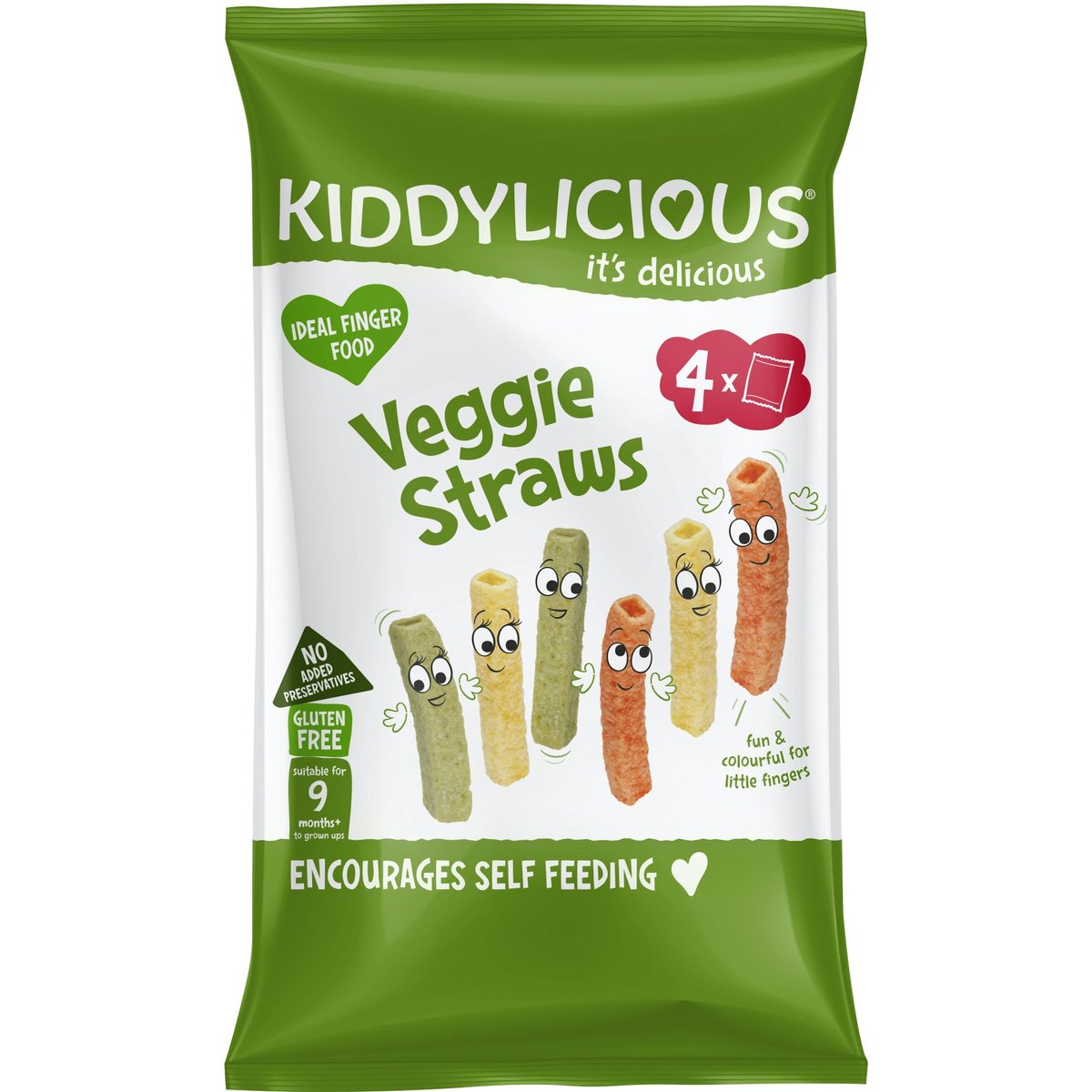 Kiddylicious Tyčinky zeleninové multipack