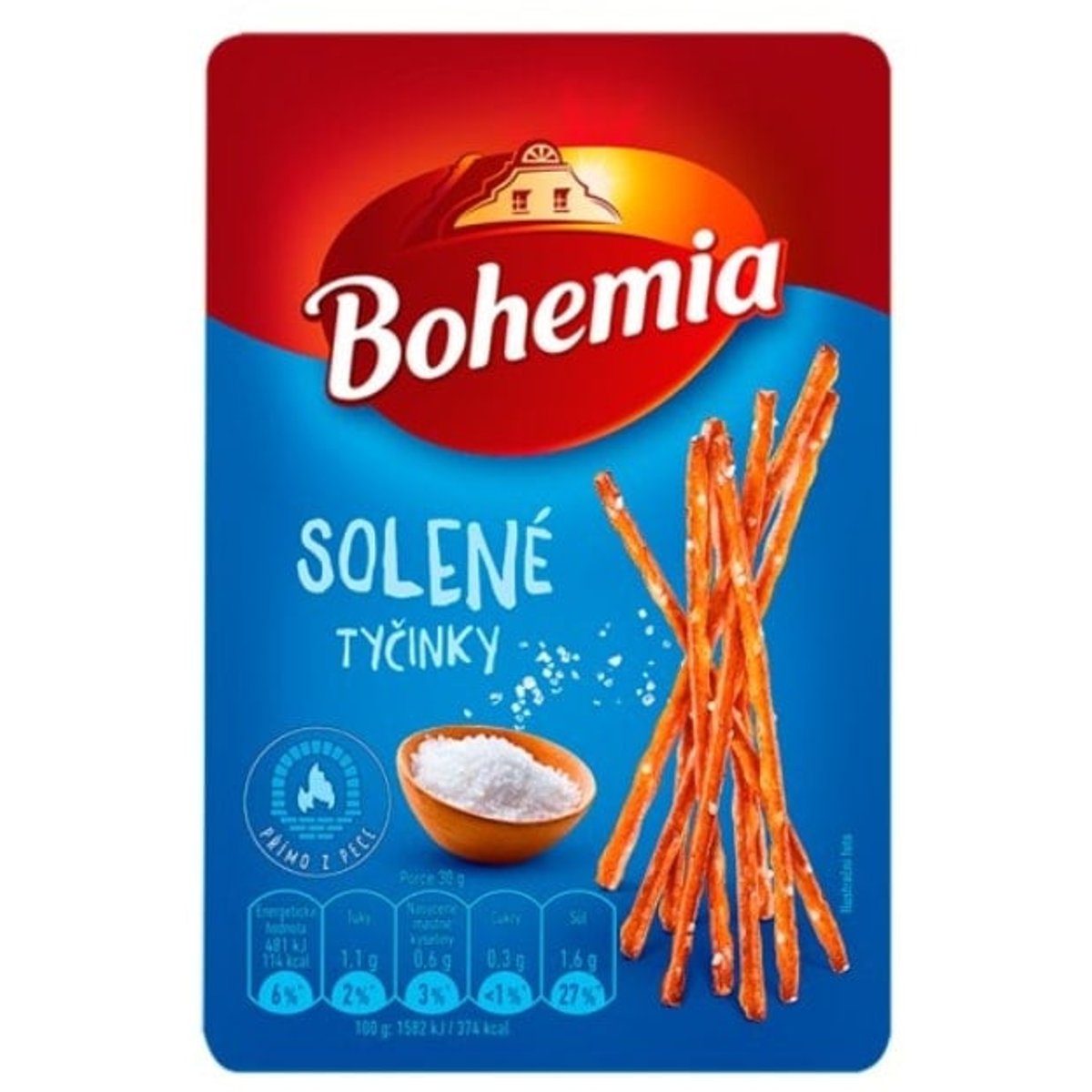 Bohemia Tyčinky slané