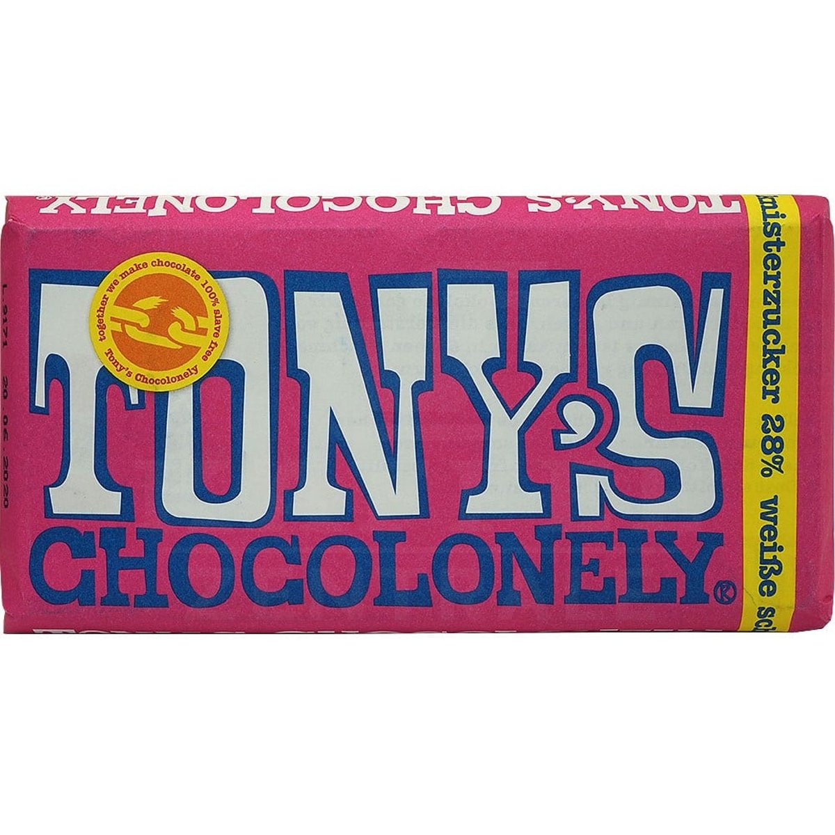 Tony's Bílá čokoláda s malinami