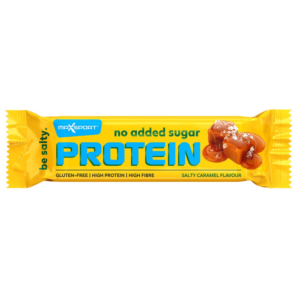 Max Sport Protein tyčinka slaný karamel bez přidaného cukru