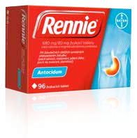 Rennie® Spearmint bez cukru, 36 tbl.
