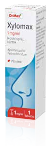 Xylomax 1 mg/ml nosní sprej, roztok 10 ml
