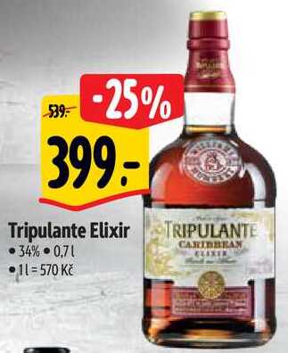 Tripulante Elixir, 0,7 l