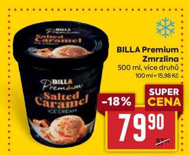 BILLA Premium Zmrzlina, 500 ml