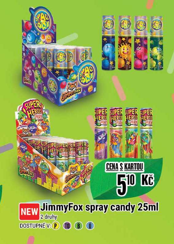 JimmyFox spray candy 25ml  