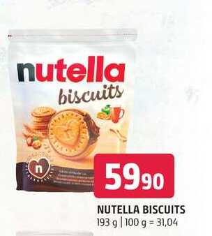 Nutella biscuits 193g