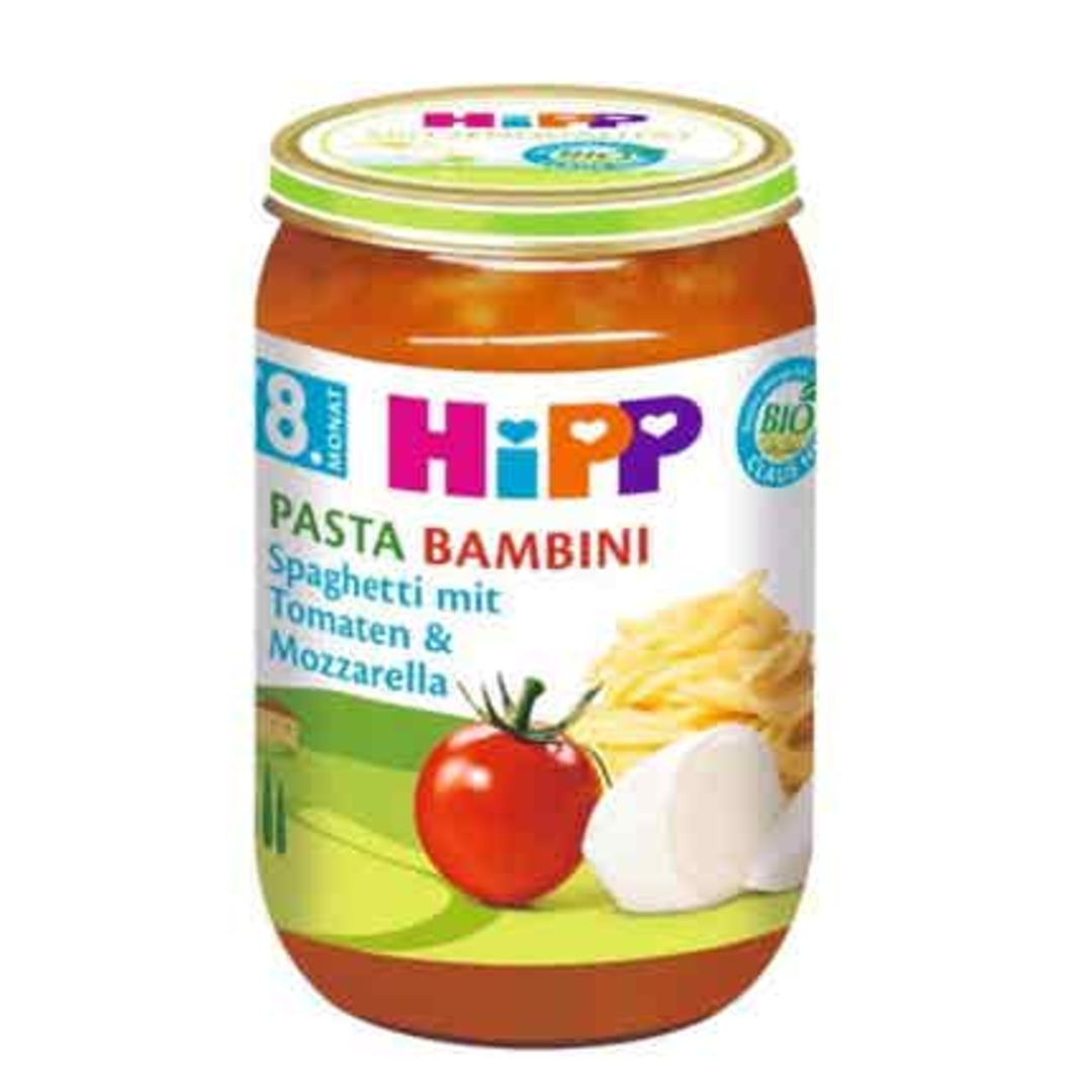 HiPP BIO Rajčata se špagetami a mozzarelou
