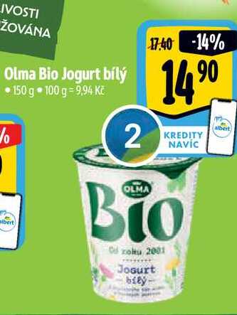   Olma Bio Jogurt bílý •150 g  