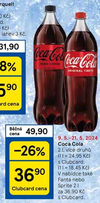 Coca-Cola, 2 l