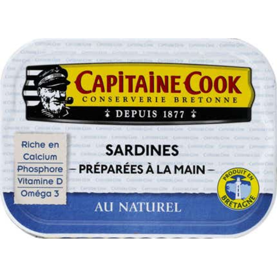 Capitaine Cook Sardinky v přírodním nálevu