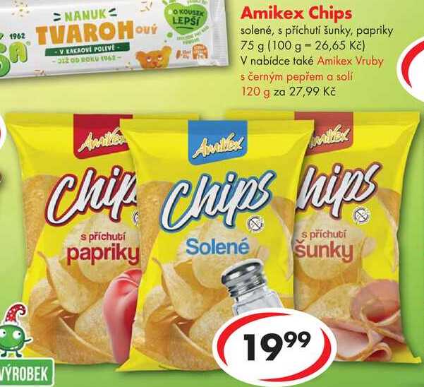 Amikex Chips, 75 g