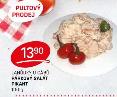 PÁRKOVÝ SALÁT PIKANT 100 g 